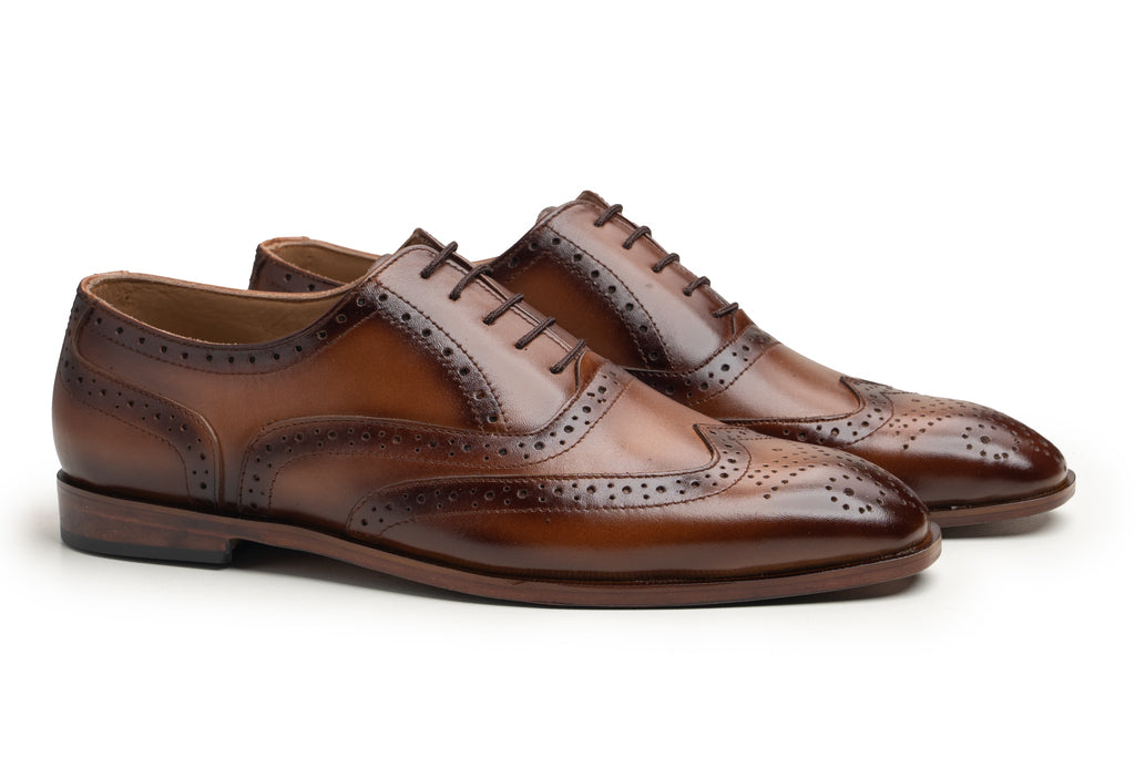 Leeds brogue- Brown